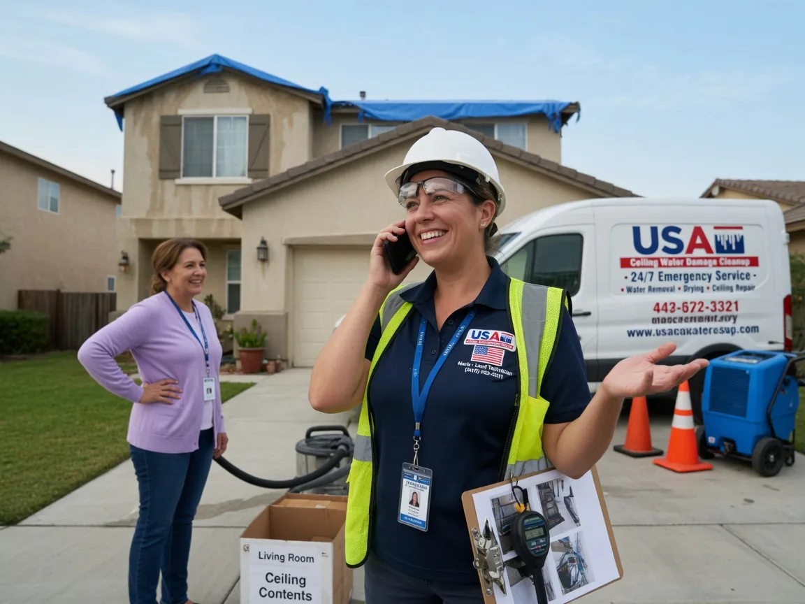 Ceiling Water Damage Restoration Connell, WA FAQs